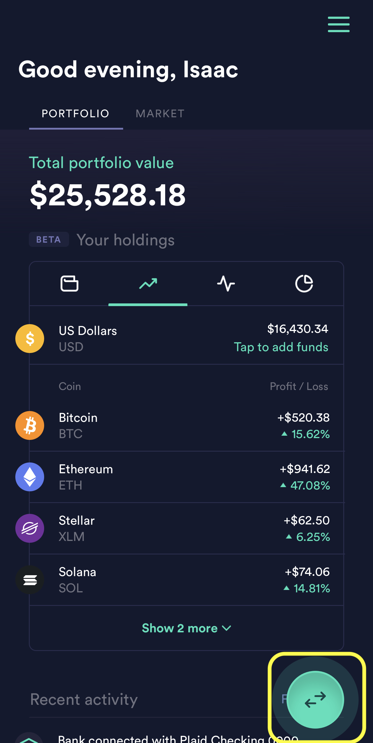How do I deposit USD on Newton using a Bank Transfer (ACH)? – Newton USA